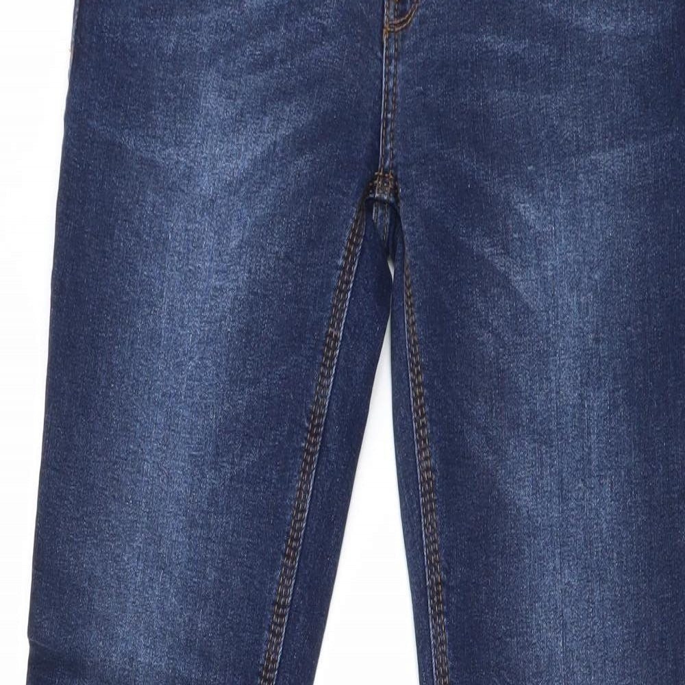 Mango Womens Blue   Straight Jeans Size 8 L29 in