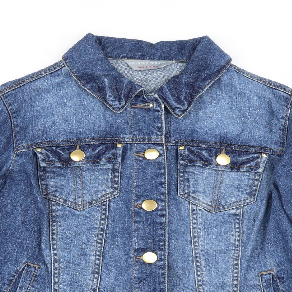 Womens UK Size 6 Dorothy Perkins Blue Jacket