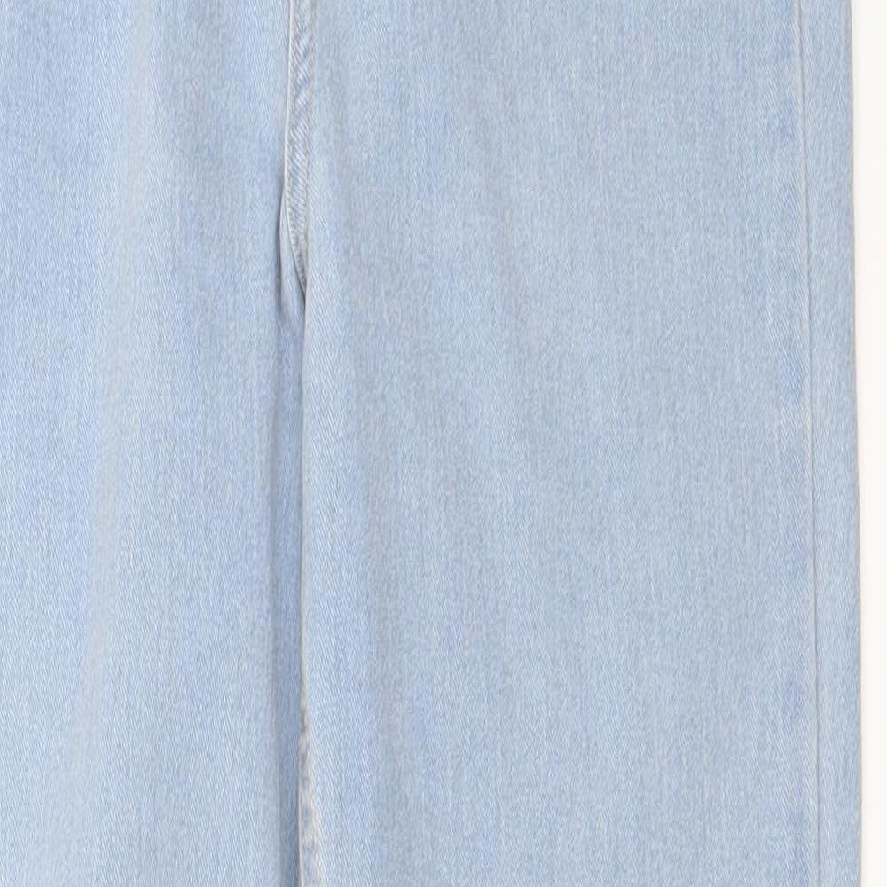 Womens UK Size 28 in H&M Regular Fit Skinny Blue Jeans