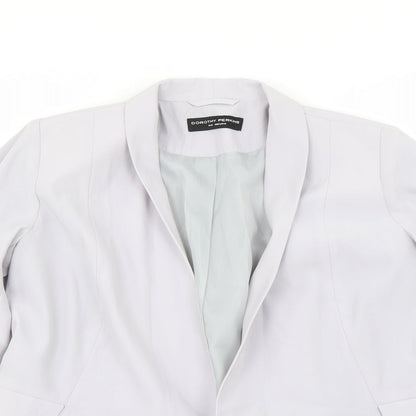 Dorothy Perkins Womens Purple   Jacket Blazer Size 8