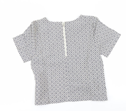 Miss Selfridge Womens Grey   Basic T-Shirt Size 8