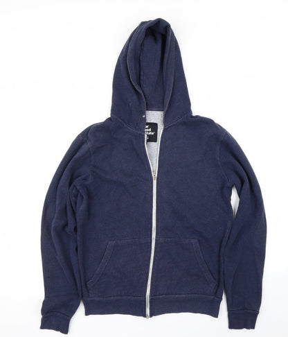 Cedar Wood State Mens Blue   Full Zip Jumper Size XS