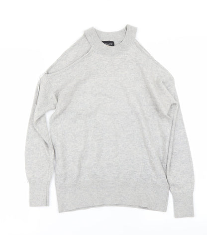Topshop Womens Grey   Pullover Jumper Size 8