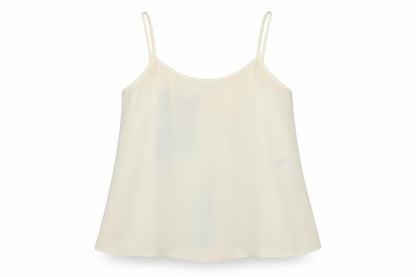 Womens UK Size 10 Topshop Ivory Basic Blouse