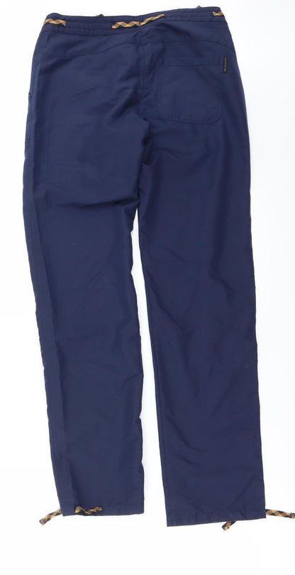 Womens UK Size 6 Preworn Regular Fit  Blue Trousers