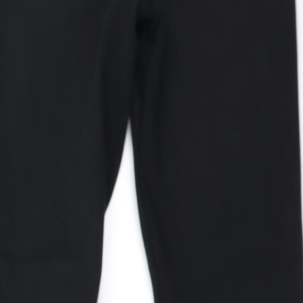 Womens UK Size 12 Preworn Regular Fit Skinny Black Jeans