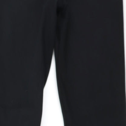 Womens UK Size 12 Preworn Regular Fit Skinny Black Jeans