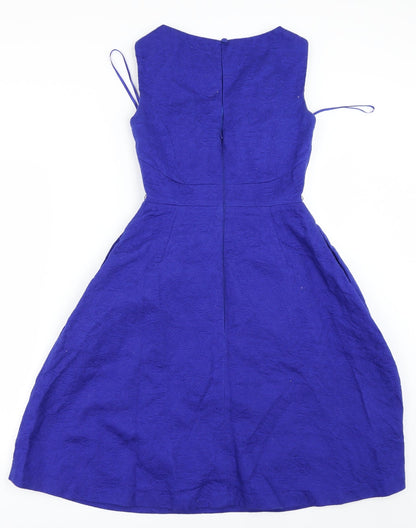 Coast Womens Black   Fit & Flare  Size 6