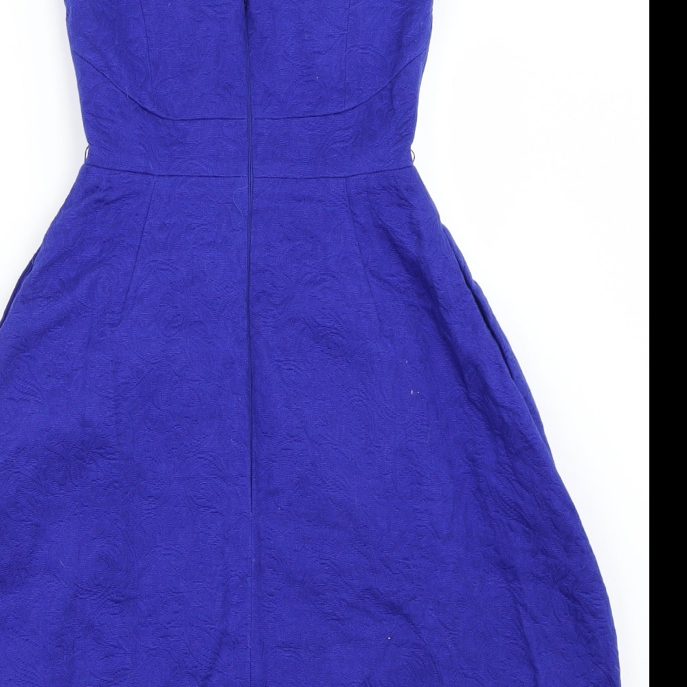 Coast Womens Black   Fit & Flare  Size 6