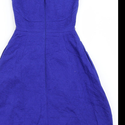 Coast Womens Black   Fit & Flare  Size 6