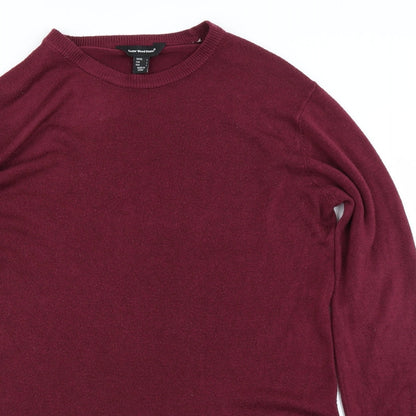 Cedar Wood State Mens Purple   Pullover Jumper Size L