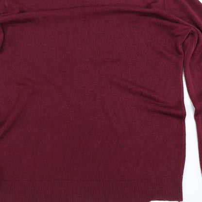 Cedar Wood State Mens Purple   Pullover Jumper Size L