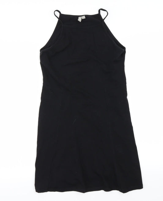 Womens UK Size 12 ASOS Black Basic T-Shirt