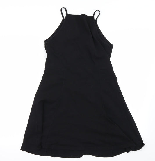 Womens UK Size 12 ASOS Black Basic T-Shirt