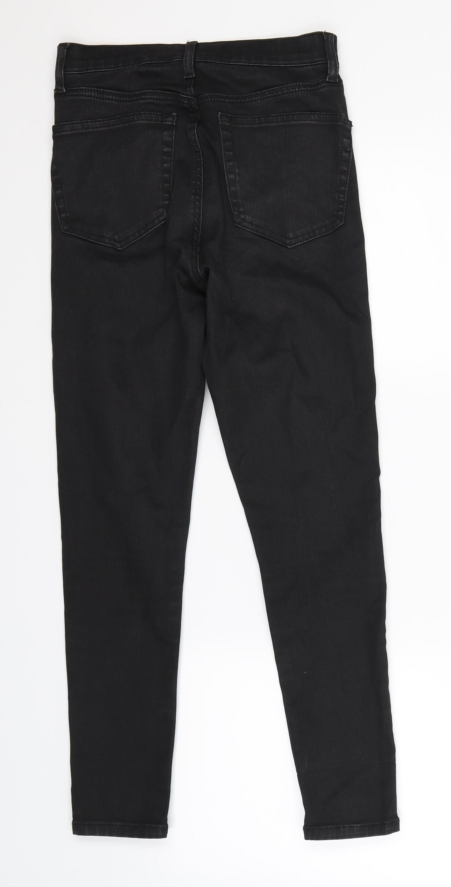 Topshop Womens Black  Denim Jegging Jeans Size 28 in L24 in