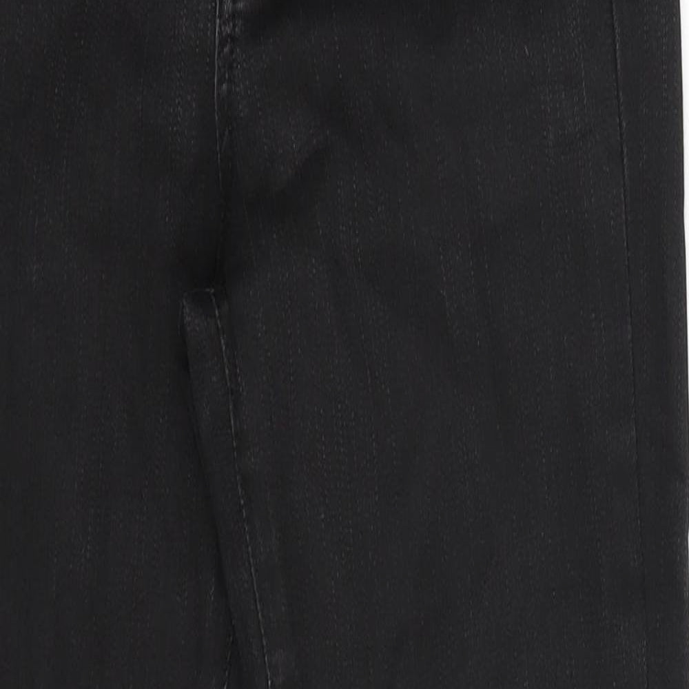 Topshop Womens Black  Denim Jegging Jeans Size 28 in L24 in