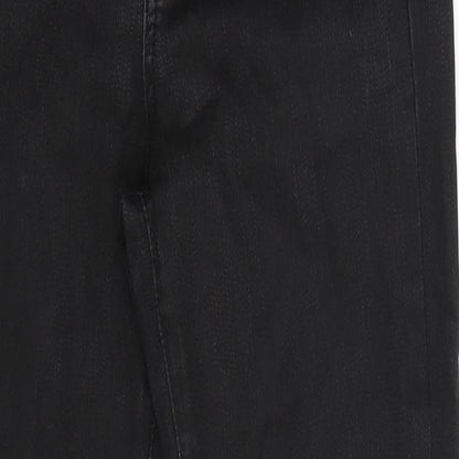 Topshop Womens Black  Denim Jegging Jeans Size 28 in L24 in