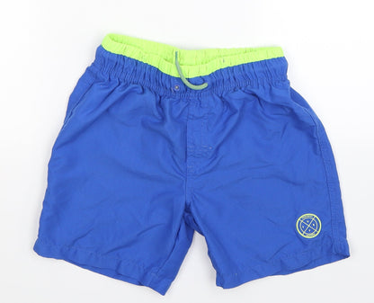 Rebel Boys Blue   Bermuda Shorts Size 8-9 Years