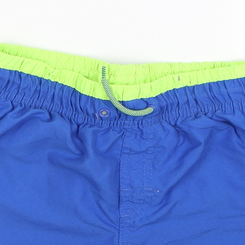 Rebel Boys Blue   Bermuda Shorts Size 8-9 Years