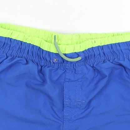 Rebel Boys Blue   Bermuda Shorts Size 8-9 Years
