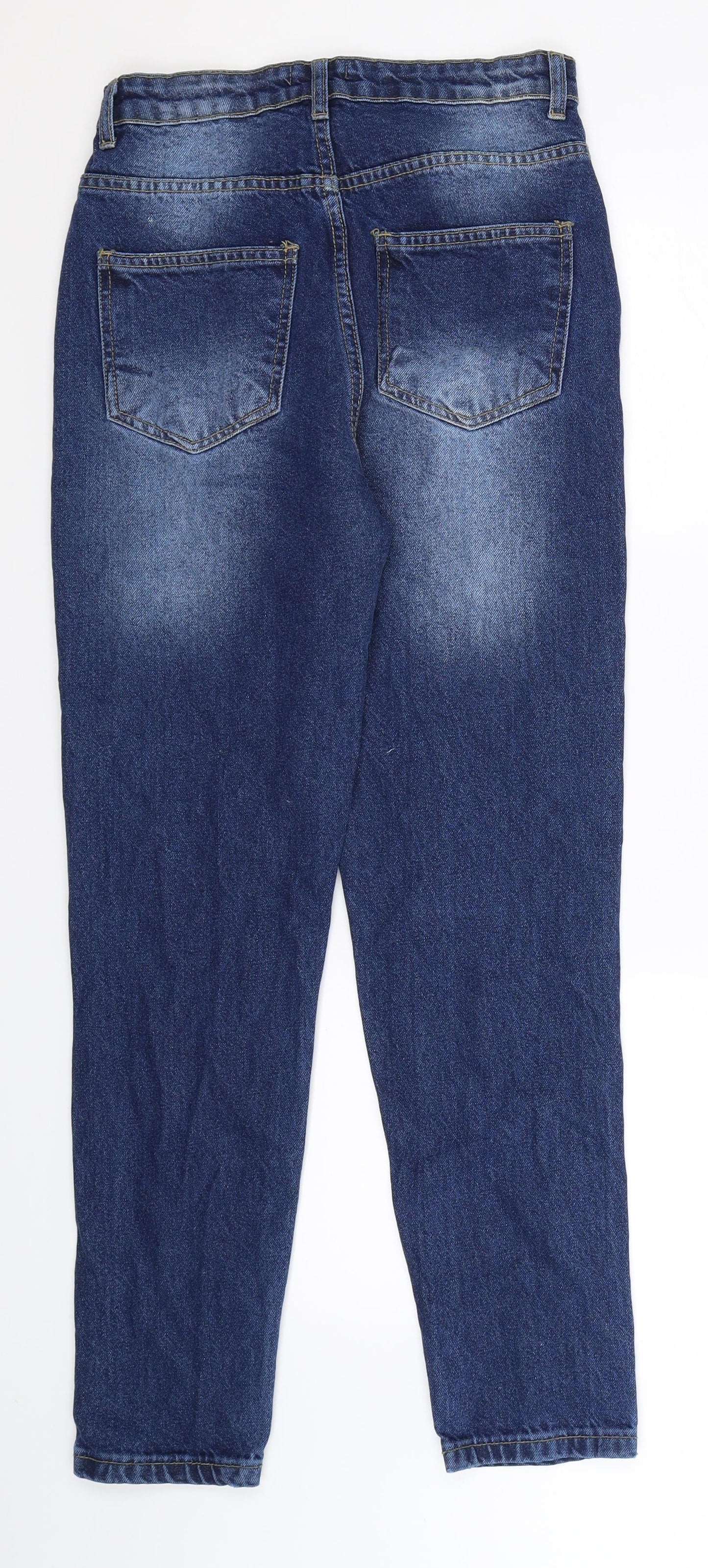 I SAW IT FIRST Womens Blue  Denim Straight Jeans Size 6 L29 in