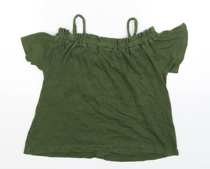 Primark Girls Green   Basic Tank Size 10 Years