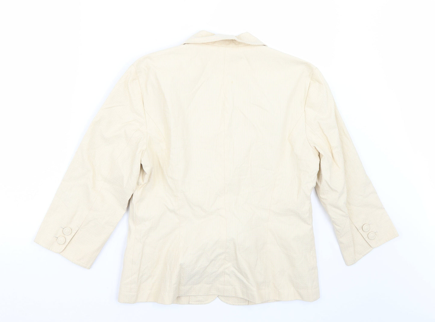 NEXT Womens Beige   Jacket Blazer Size 12