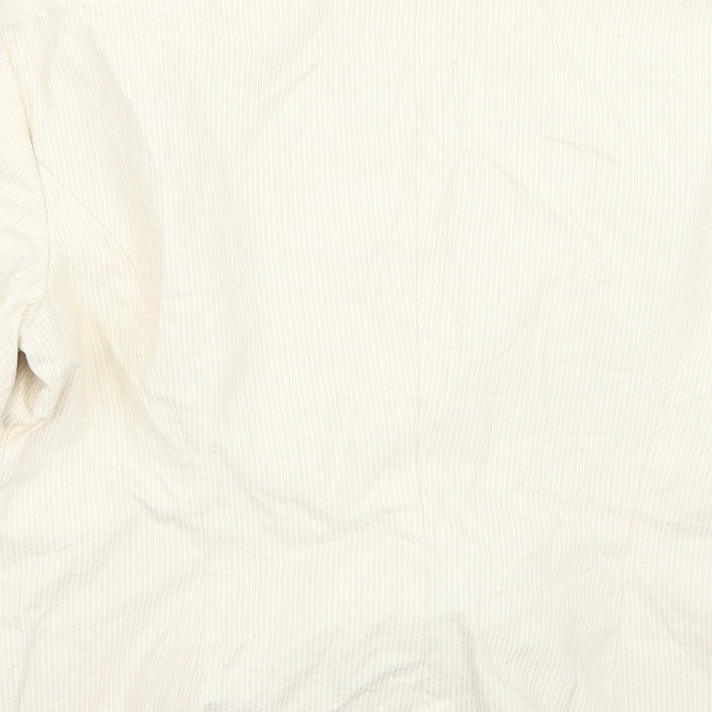 NEXT Womens Beige   Jacket Blazer Size 12