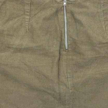 Newlook Womens Green   A-Line Skirt Size 12