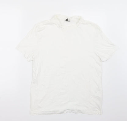 ASOS Womens White   Basic T-Shirt Size L