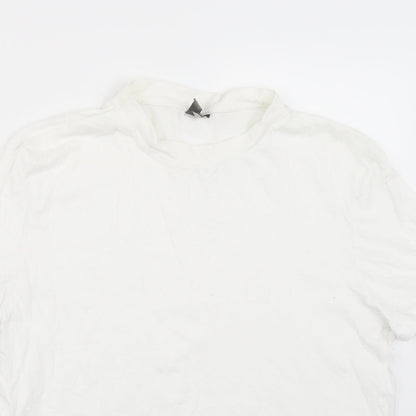 ASOS Womens White   Basic T-Shirt Size L