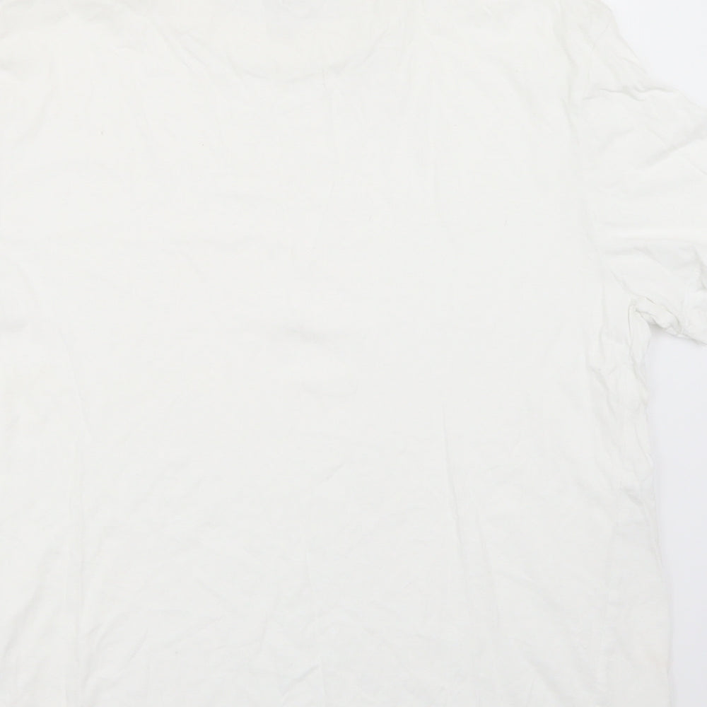 ASOS Womens White   Basic T-Shirt Size L