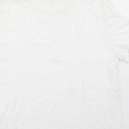 ASOS Womens White   Basic T-Shirt Size L