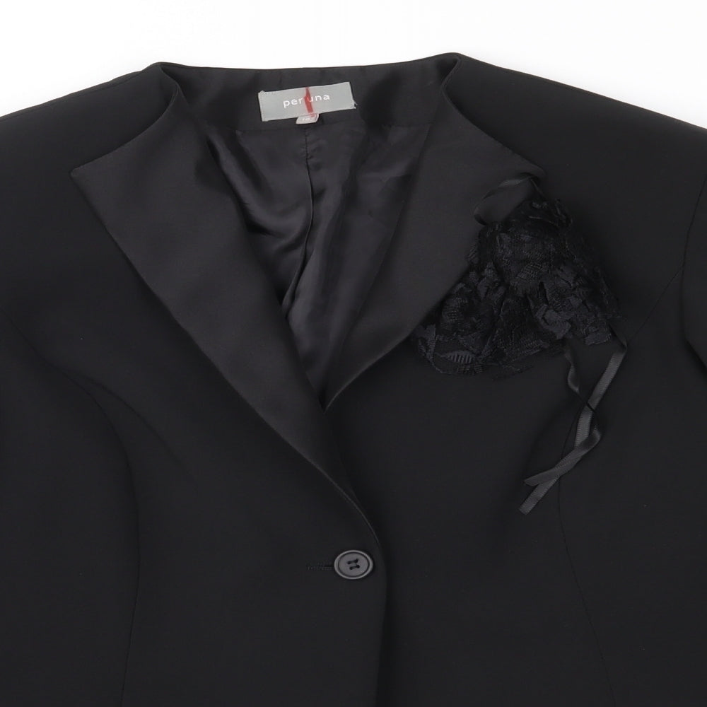 Per Una Womens Black   Jacket Suit Jacket Size 10