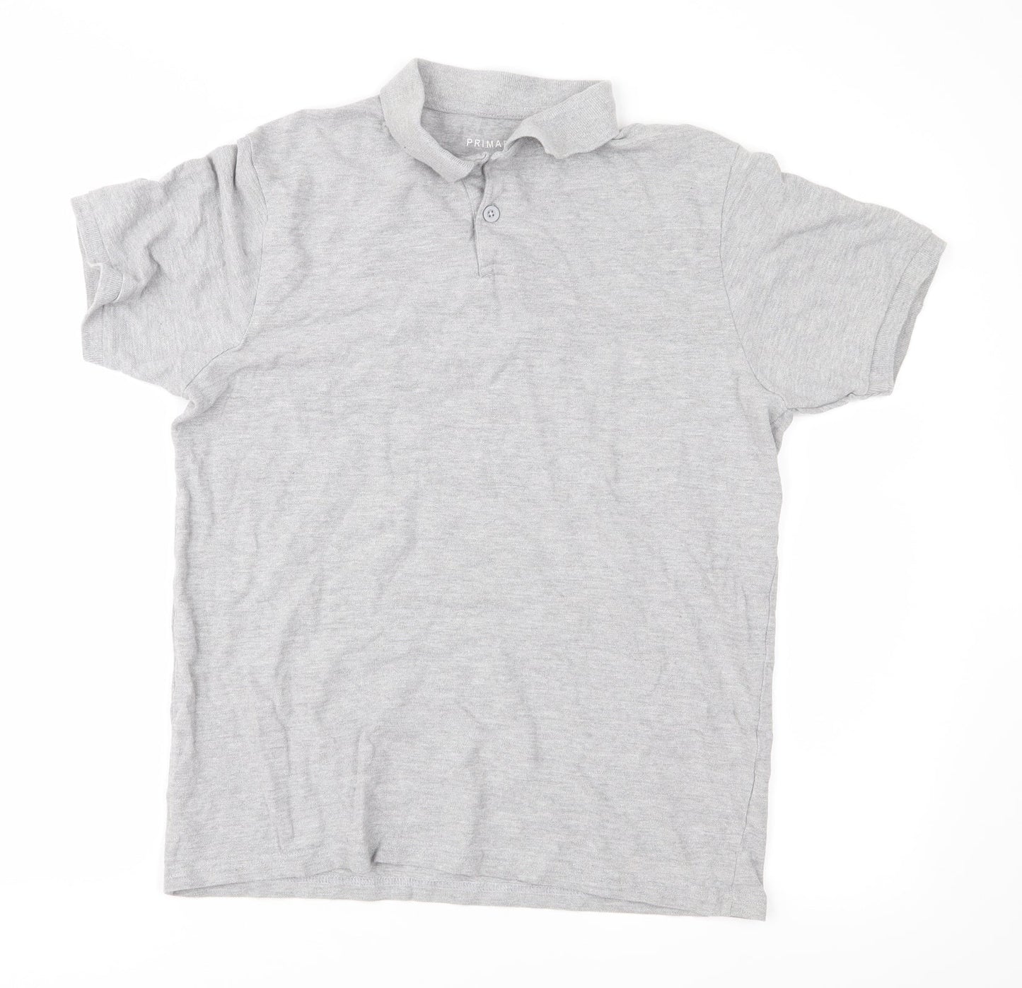 Primark Mens Grey    Polo Size L