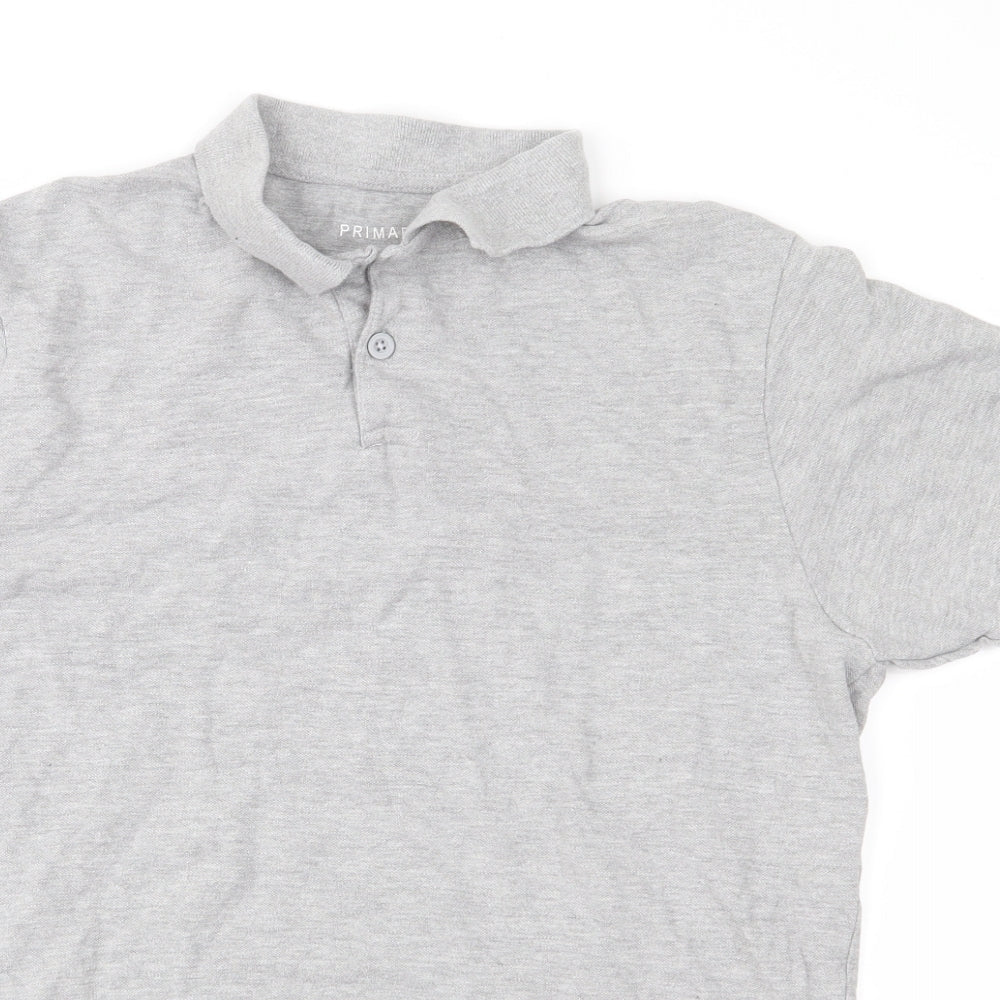 Primark Mens Grey    Polo Size L