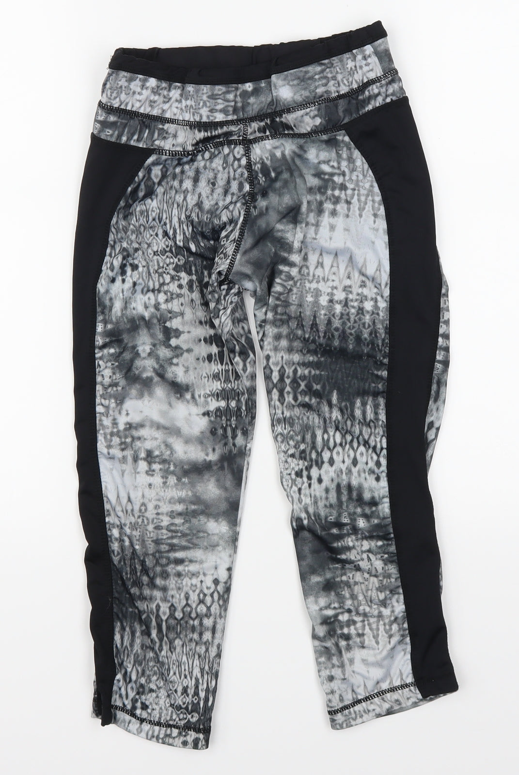 Atmosphere Womens Grey   Cropped Leggings Size 6 L19 in - Abstract