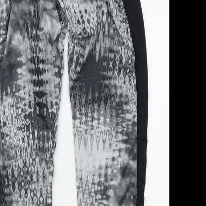 Atmosphere Womens Grey   Cropped Leggings Size 6 L19 in - Abstract
