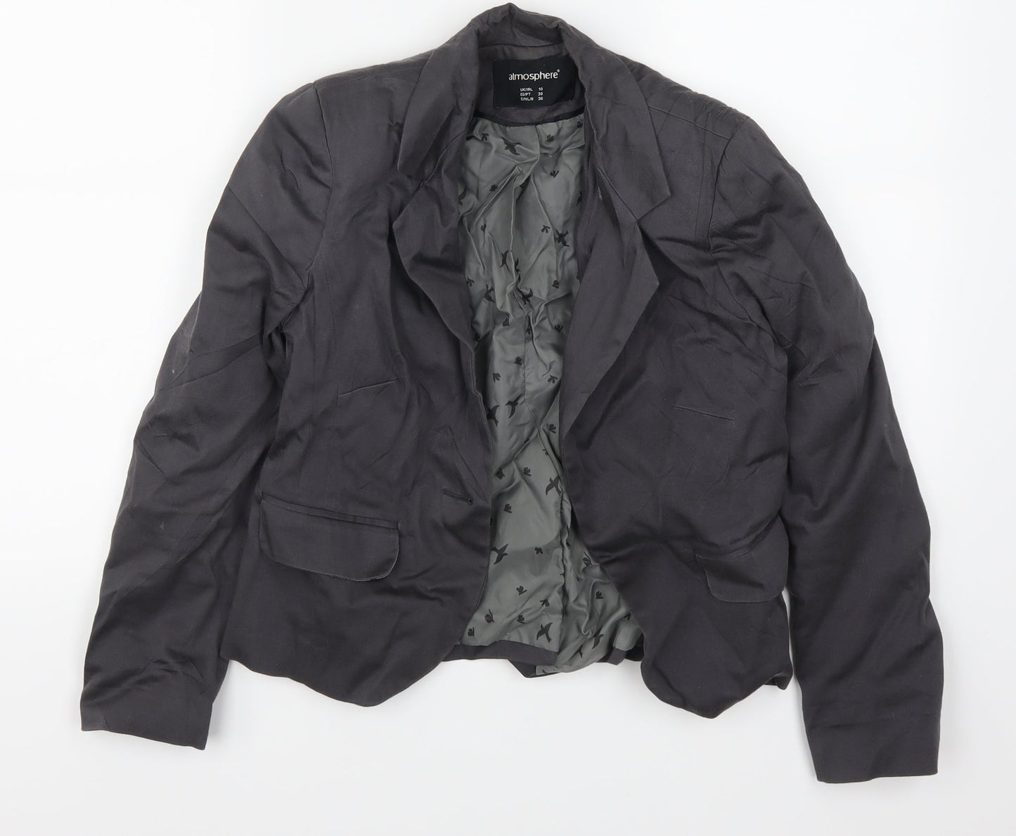 Atmosphere Womens Grey   Jacket Suit Jacket Size 10