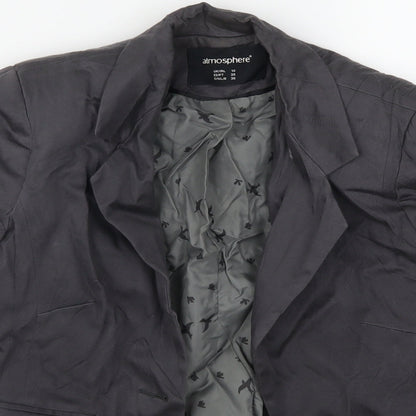 Atmosphere Womens Grey   Jacket Suit Jacket Size 10