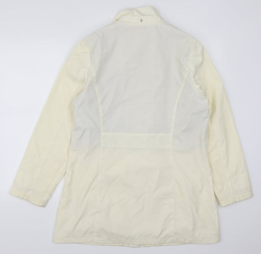 Womens UK Size 12 Finesse White Anorak Coat