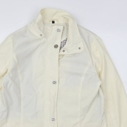 Womens UK Size 12 Finesse White Anorak Coat