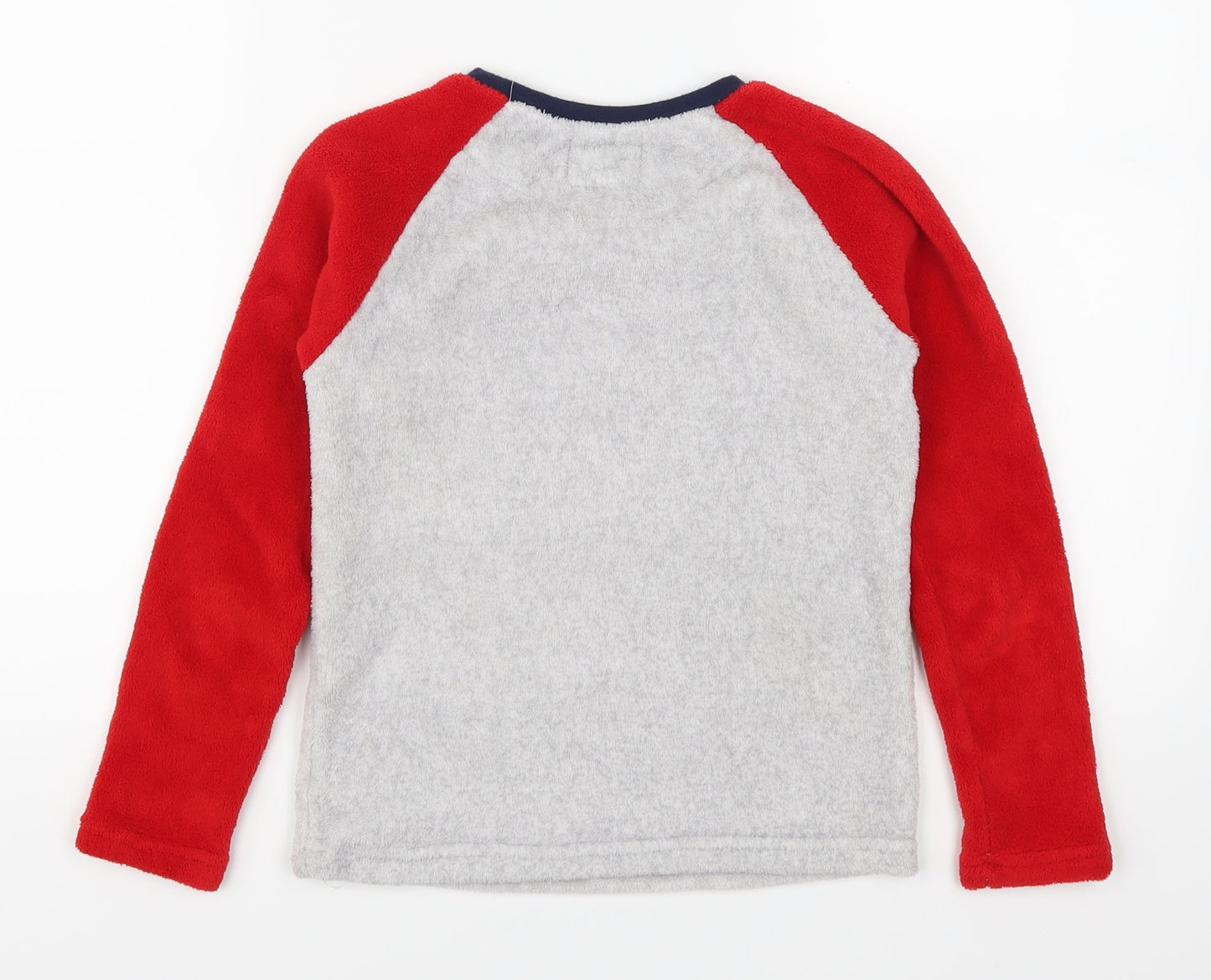 Primark Boys Red Solid   Pyjama Top Size 8-9 Years  - Eat Sleep Dream Football