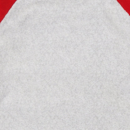 Primark Boys Red Solid   Pyjama Top Size 8-9 Years  - Eat Sleep Dream Football