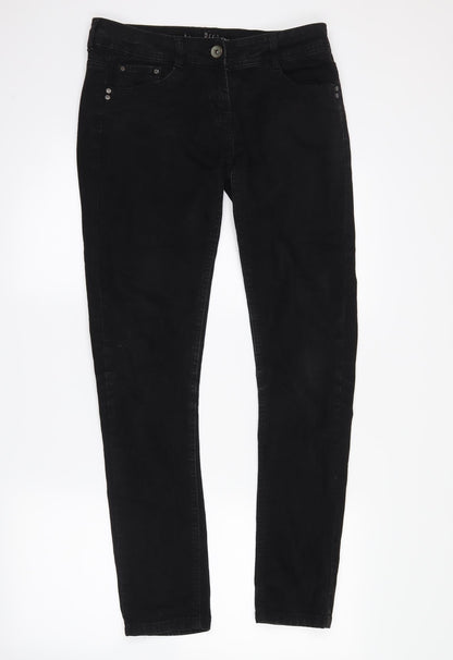 denim co Womens Black  Denim Skinny Jeans Size 12