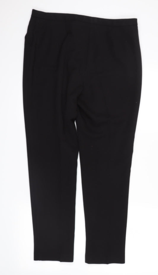 F&F Womens Black   Trousers  Size 12