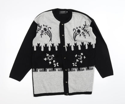 Paramour Womens Black   Overcoat Coat One Size