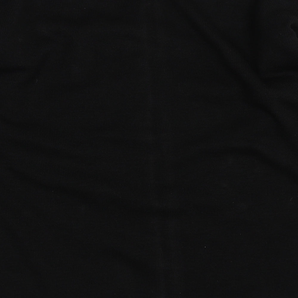 Paramour Womens Black   Overcoat Coat One Size