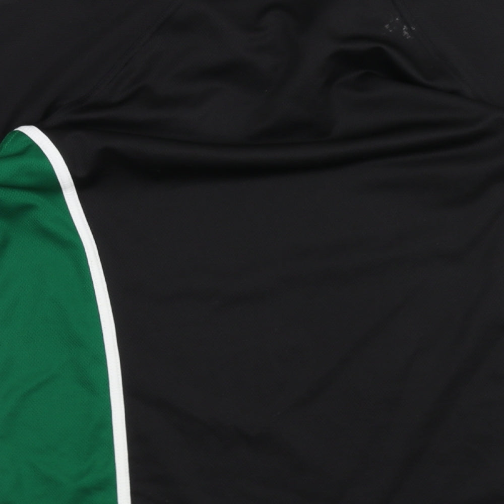 Falcon Mens Black    Polo Size L