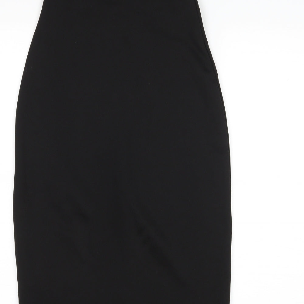 Boohoo Womens Black   Bodycon  Size 8  - Boob Tube